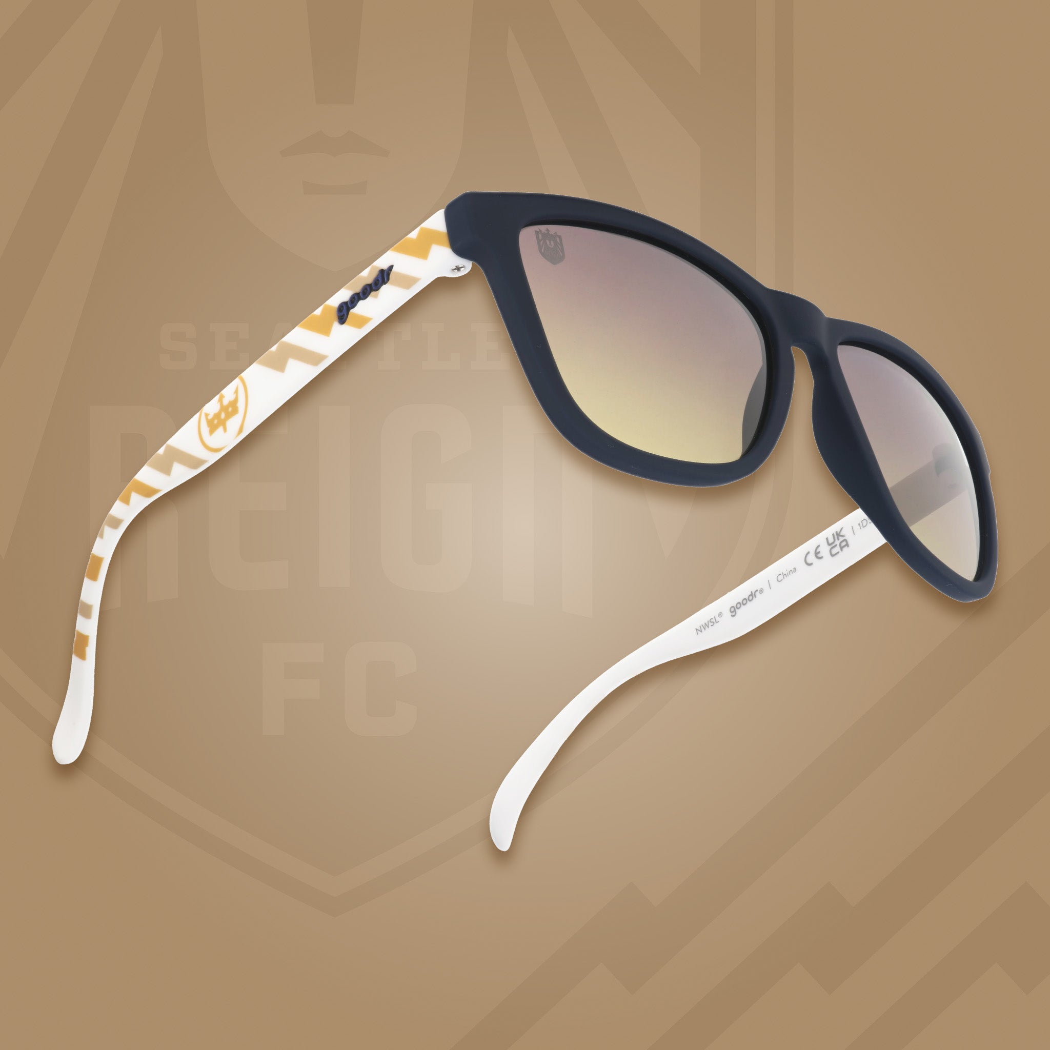 Fortune Favors The Bold - Clean Wrap Sunglasses