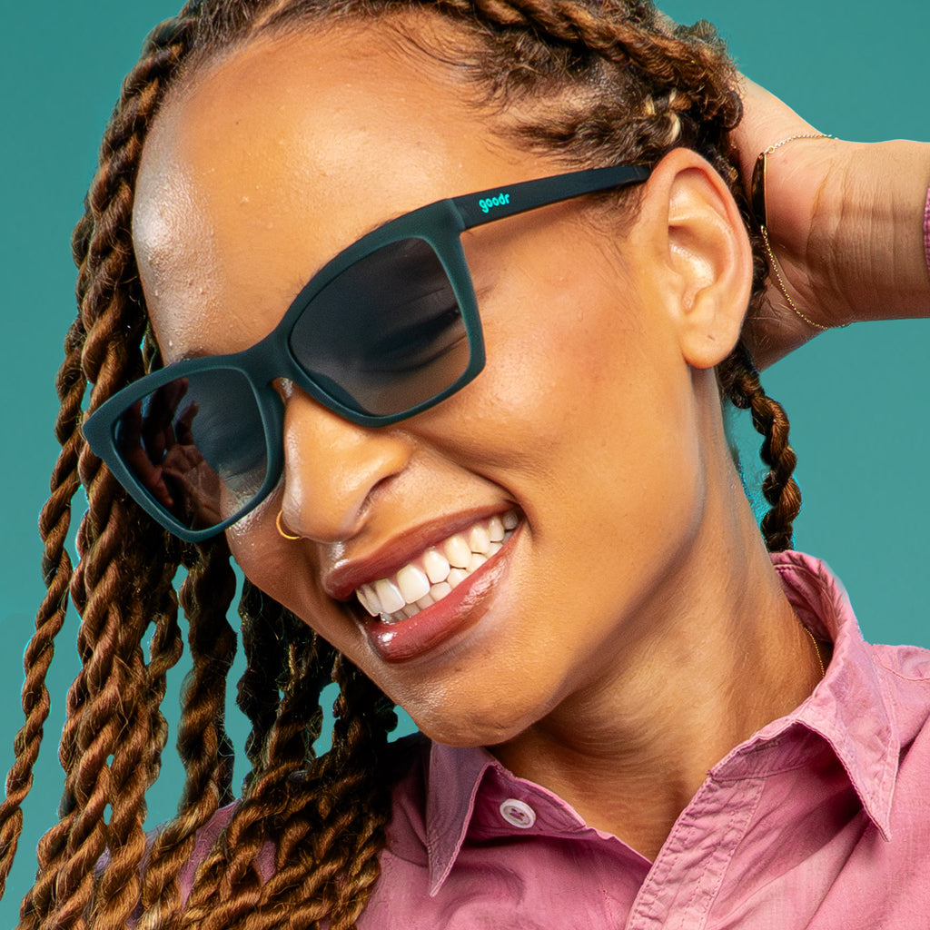 Governed by My Mood Ring - Grip Fit Black Frame Sunglasses