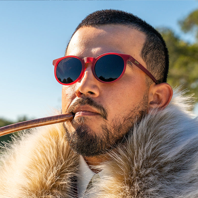 I'm Wearing Burgundy? - Smooth Cycling Sunglasses