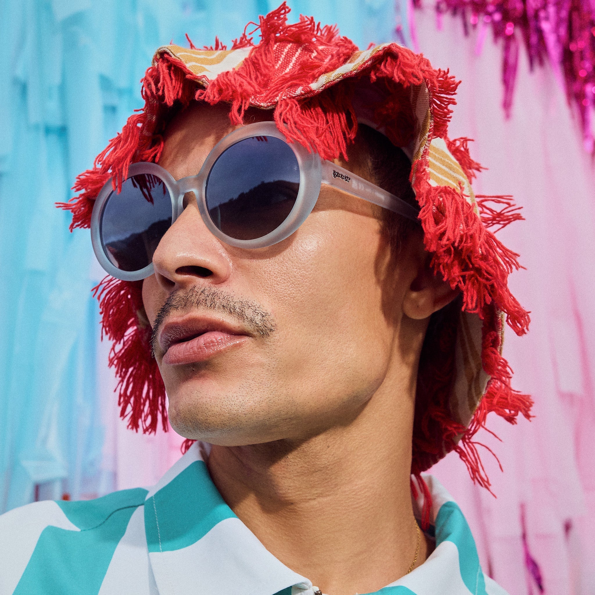 Interstellar Sparkle Club - Smooth Matte Frame Sunglasses