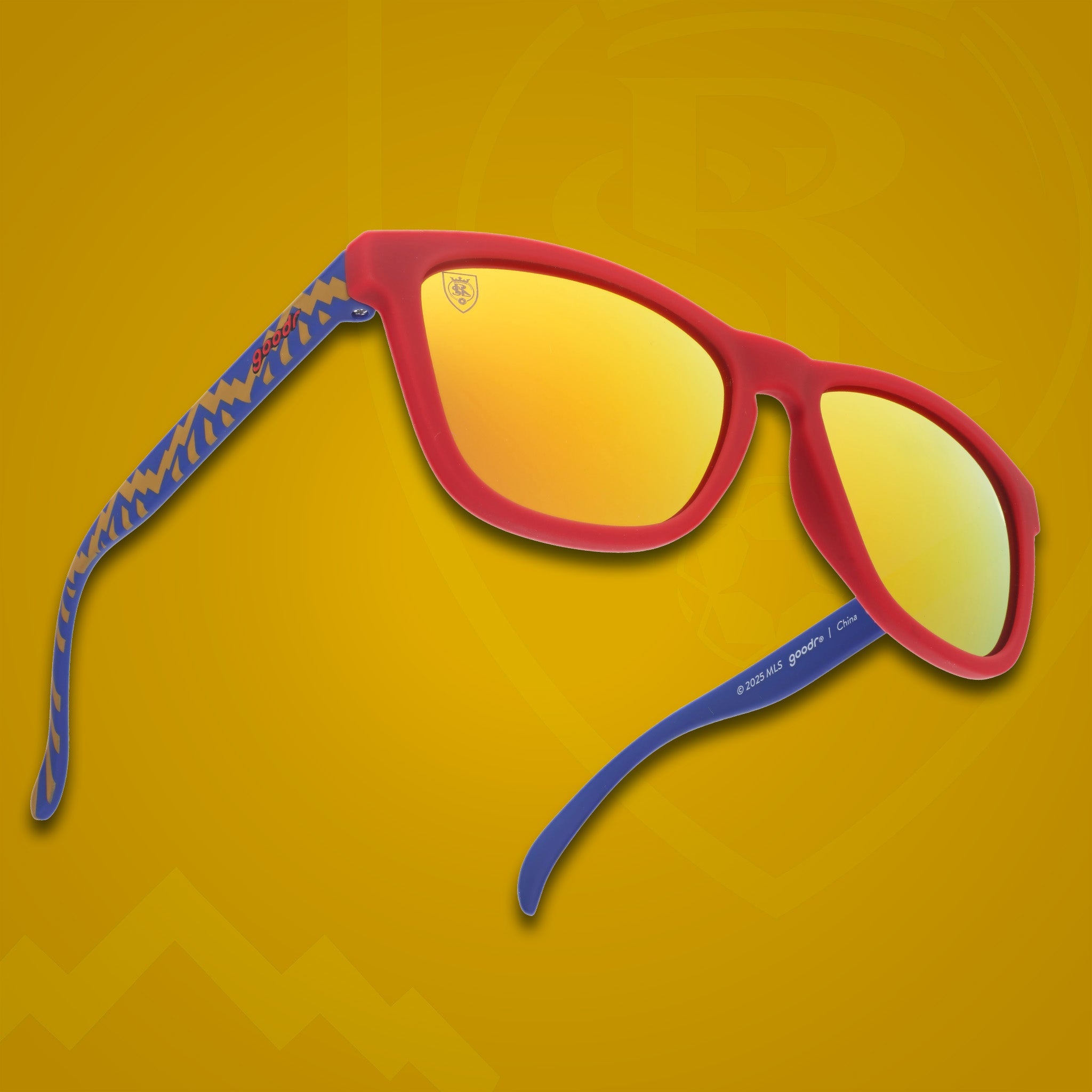 Claret & Cobalt - Casual Vacation Sunglasses