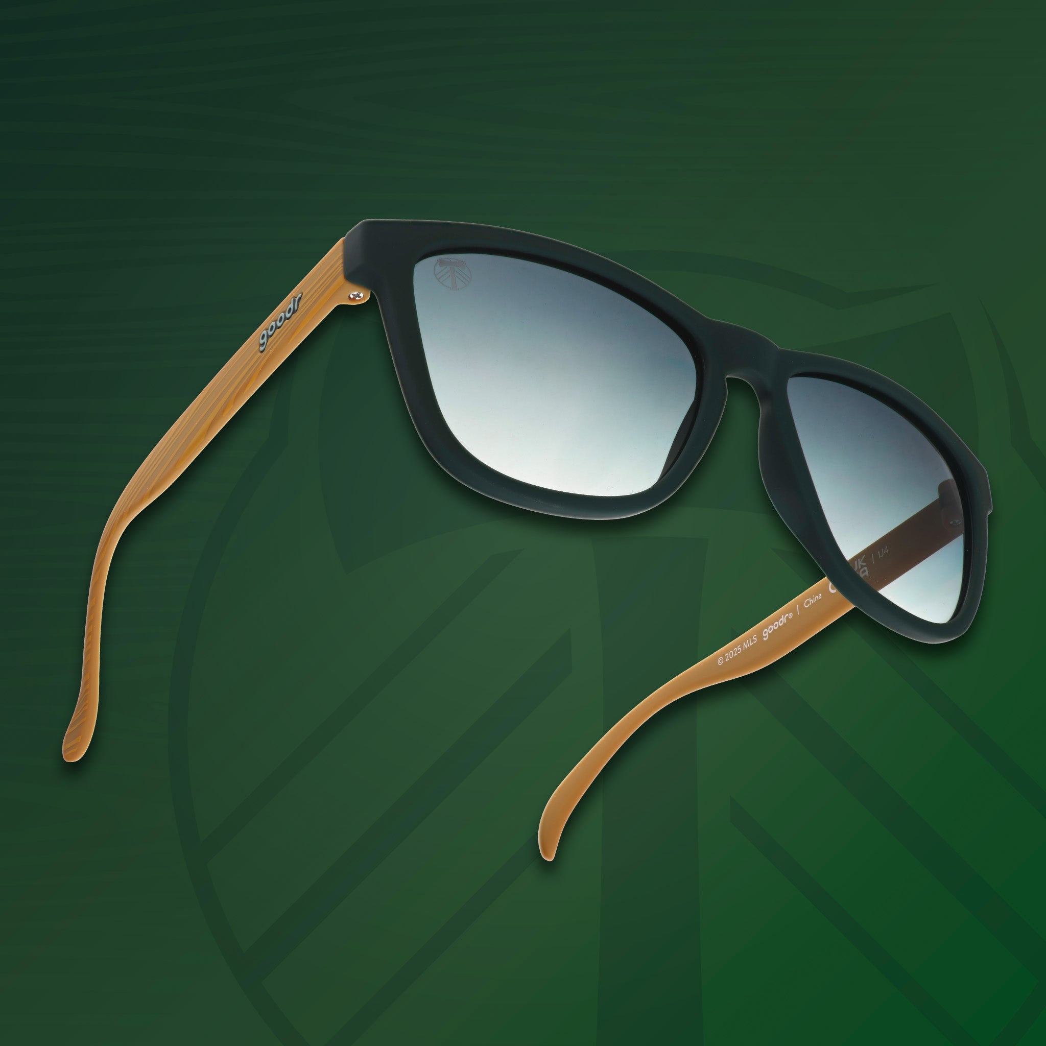 Forever Green and Gold - Travel Ready Gift Ready Sunglasses
