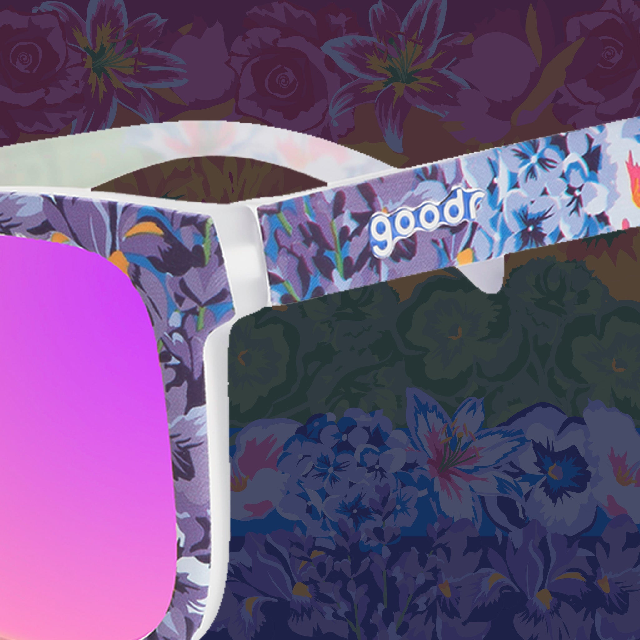 Pride in Full Bloom - Bike Ready Beach Sunglasses