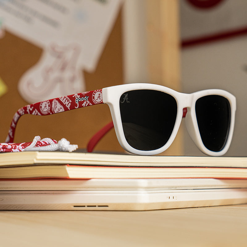 Roll Tide Ray Blockers - Lightweight Black Frame Sunglasses