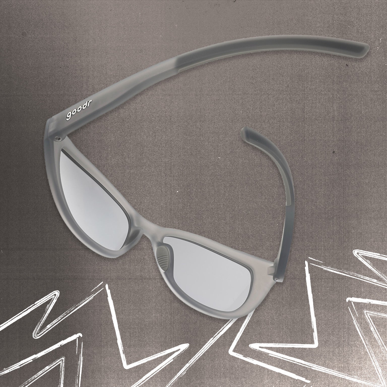 Silver-Tongued Trash Talk - Sport Ready Sunglasses