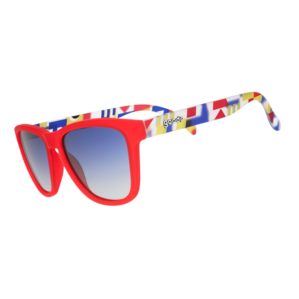 Fluent in Flags - Grip Fit Sunglasses