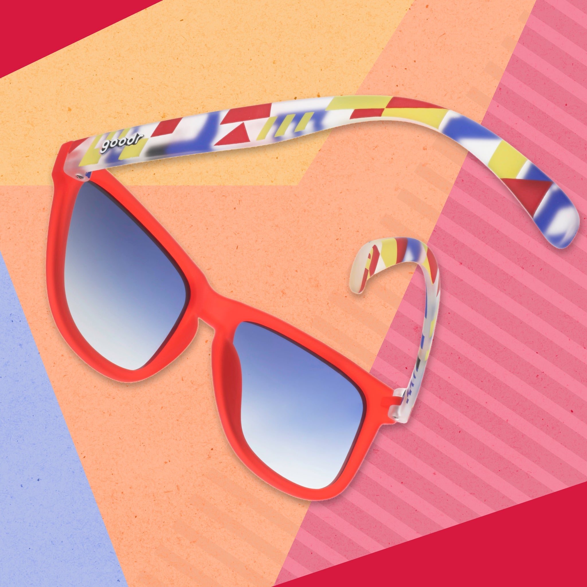 Fluent in Flags - Grip Fit Sunglasses