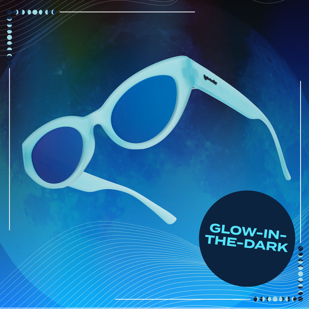 Blue Moon's Made of Bleu Cheese - Casual Active Sunglasses